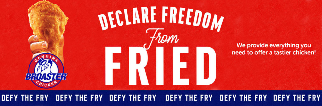 Declare Freedom From Fried, Defy the fry